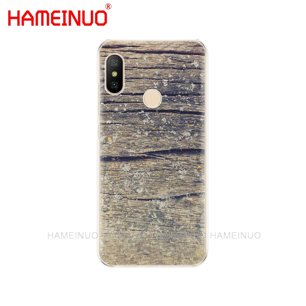 Текстурный чехол HAMEINUO в деревянном стиле для Xiaomi Mi 8 se A2 lite redmi 6 6a pro note PRO pocophone F1