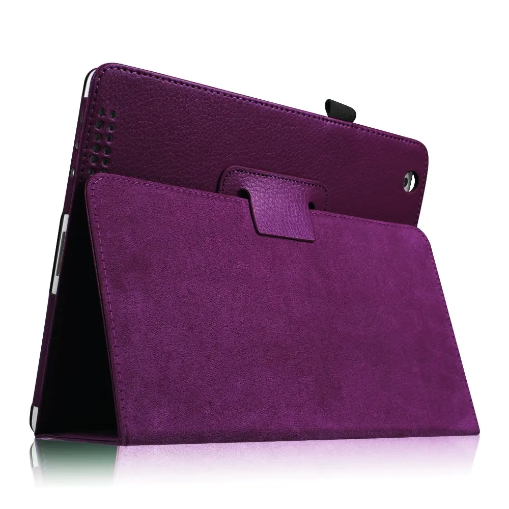 for iPad 234 purple Чехол для iPad 3, модель A1416, A1430, A1403, защитный чехол из искусственной кожи, складной чехол-подставка для iPad 2, 3, 4, A1458, чехол-держатель для карандашей, чехол s - Цвет: for iPad 234 purple