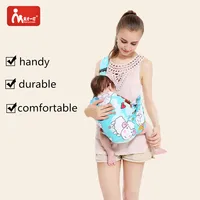 Breathable Baby Carrier Summer Mesh Style Baby Wrap Cradle Backpack Mom Nursing Cover Multifunction Infant Sling Hipseat 0-24M
