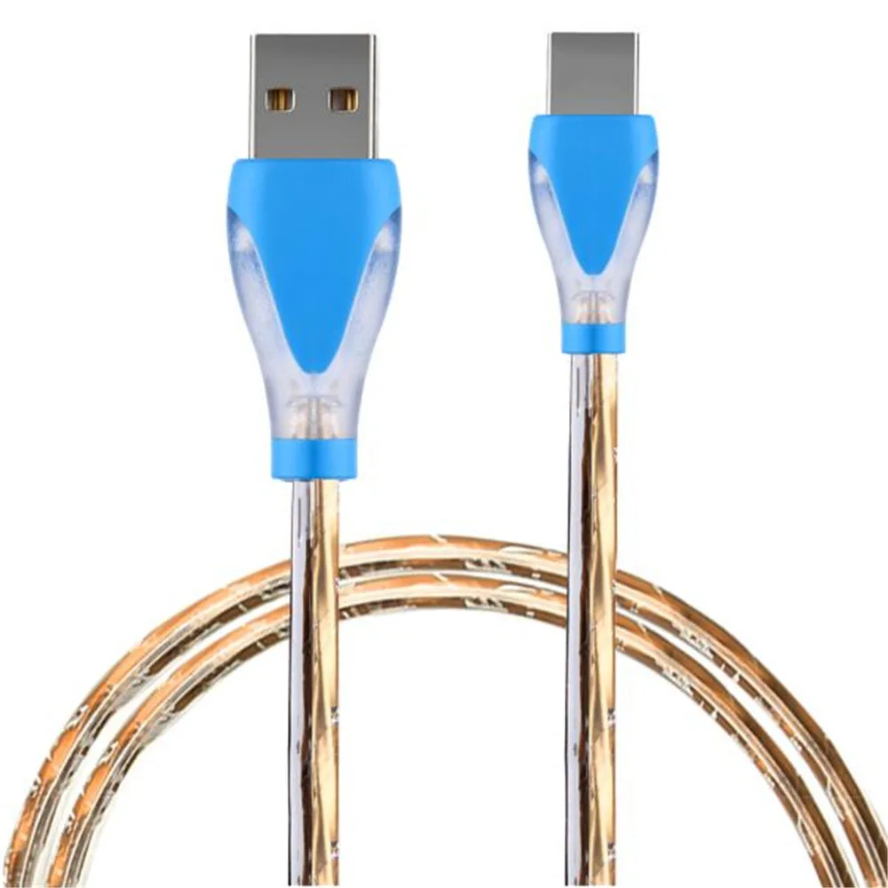 1 м светодиодный Micro USB кабель адаптер зарядное устройство для синхронизации