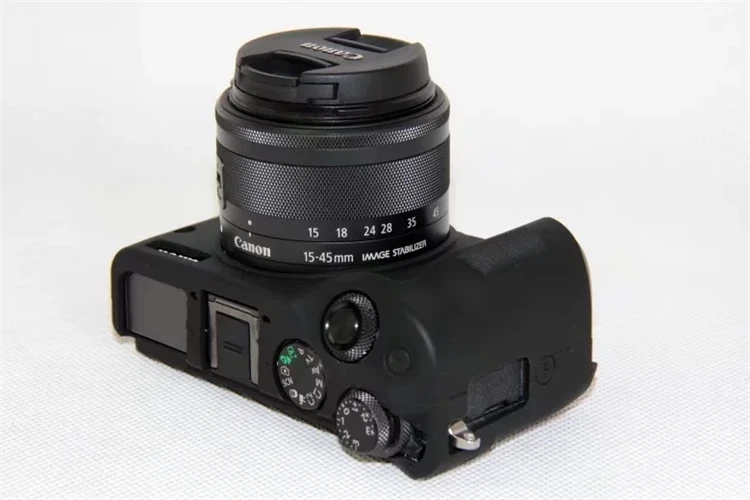 Мягкий силиконовый резиновый защитный корпус для камеры чехол Сумка canon EOSM5 M3 M5 M6