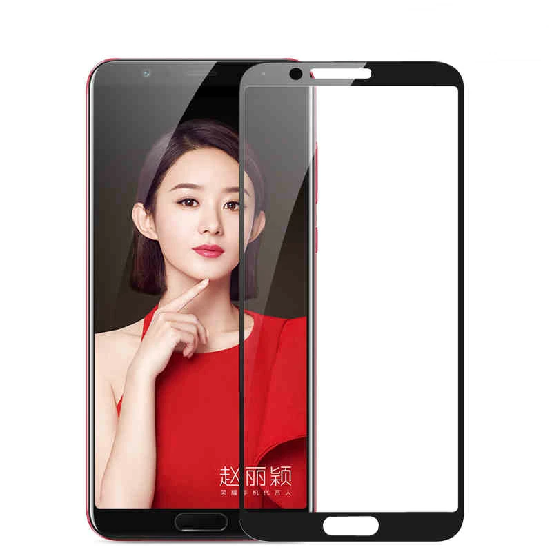 Закаленное стекло для Huawei Honor View 10 V10 полноразмерная защитная пленка на экран с