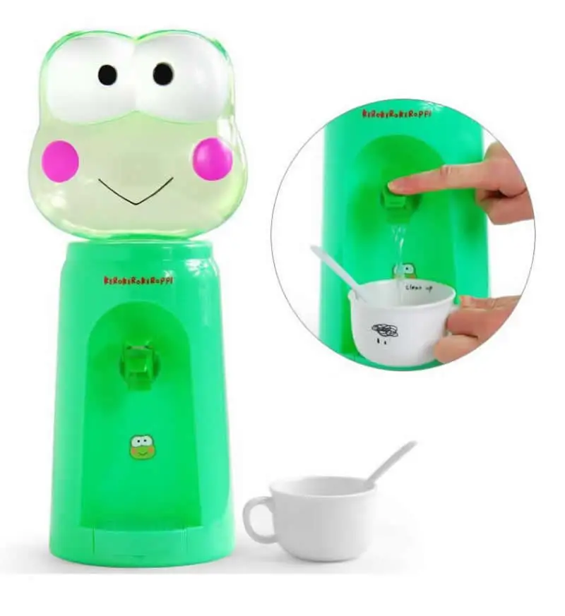 Мини-дозатор питьевой воды с мультяшным рисунком фонтан 8 очков посуда для