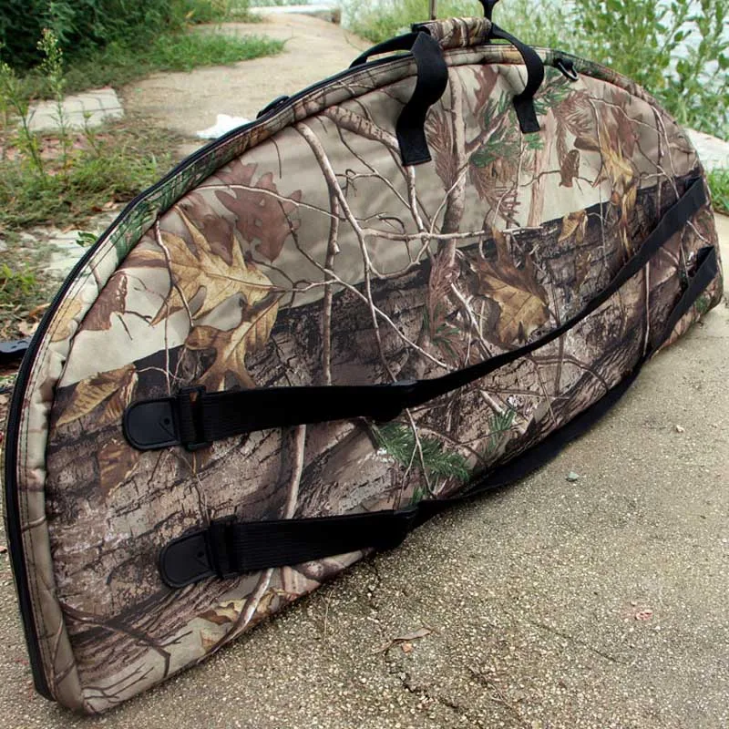 

New Compound Bow Bag High-grade Soft Bow Package Camouflage Printing For Archery Hunting Shooting 115x9x45cm Free shipping