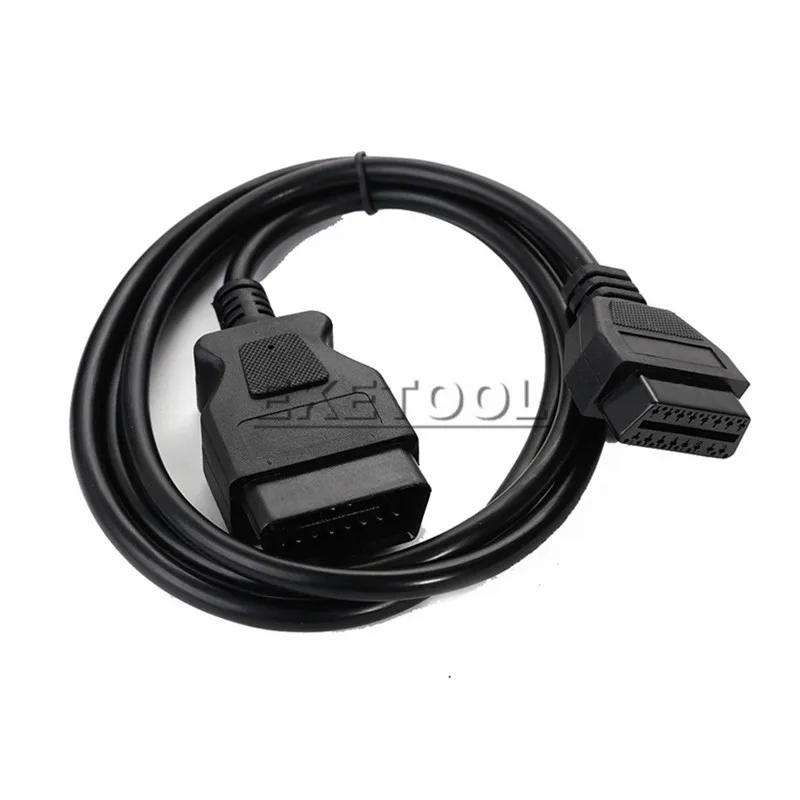 Высокое качество Мужской к женскому разъему 16PIN OBD OBD2 автомобильный