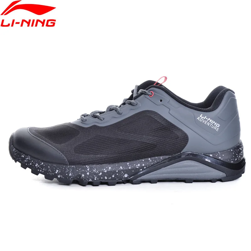 Li Ning/мужские кроссовки для бега ITF Trail уличные с подушкой нескользящая подкладка