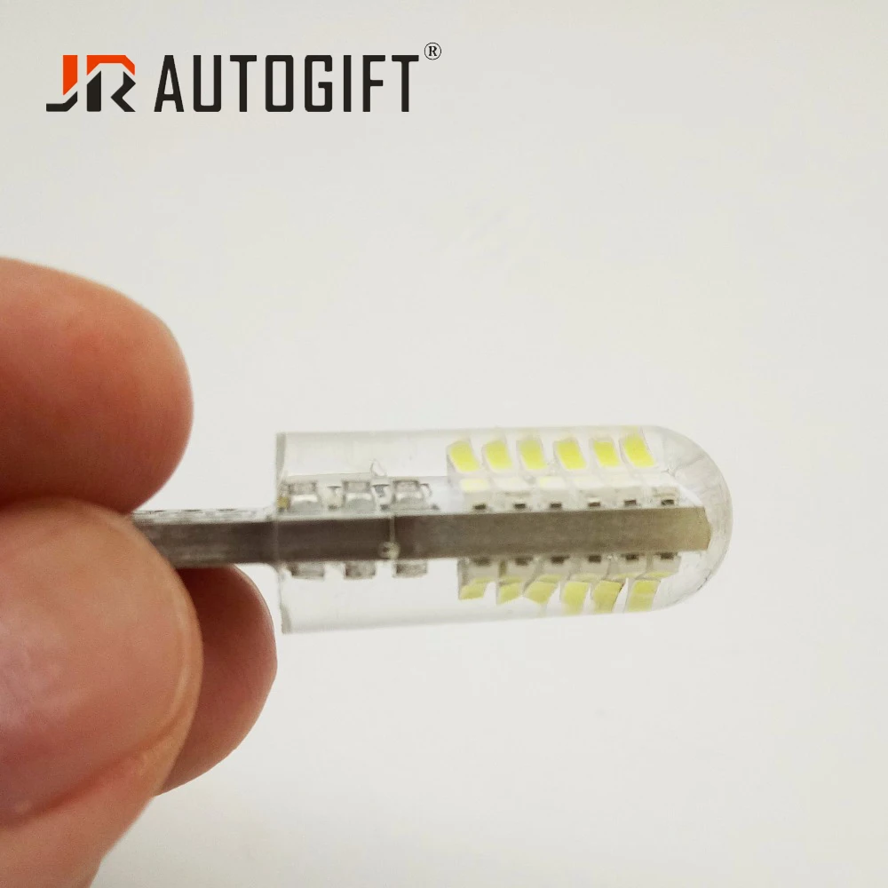 Кристальные силиконовые лампы T10 W5W 194 3014 24SMD белые 12 В 24 4014 Автомобильные