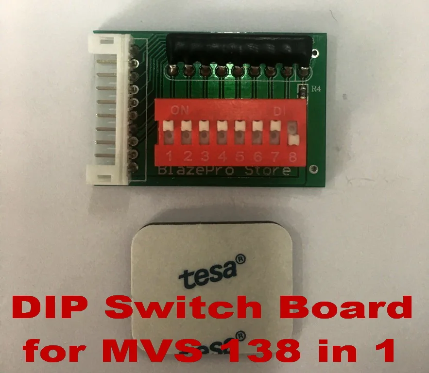 Плата DIP Switch для игрового картриджа NEOGEO MVS 138 в 1|Запасные части| |