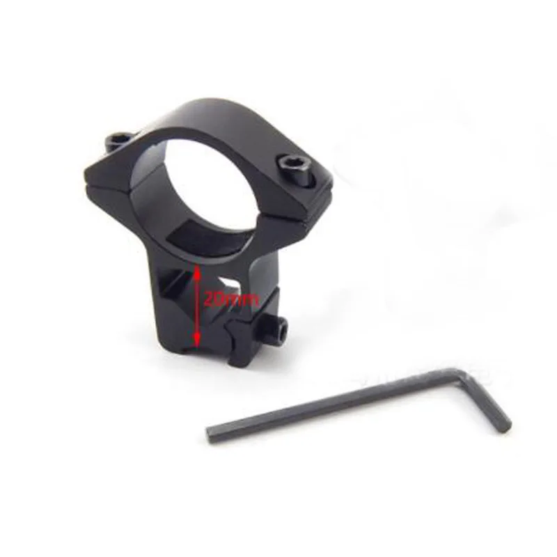 

25.4mm Pipe Diameter 11mm Narrow Mouth Tactical Scope Mount Rings Track Clamp Sight Mirror Laser Sight Mounts Barrels