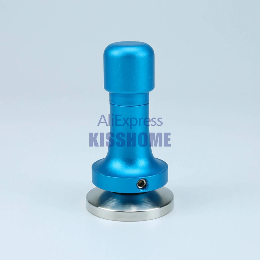 Fantastic Blue 304 Нержавеющая сталь Алюминий Кофе вскрытия эластичность Регулируемый 51/53/54/57/58/58,5 мм Пресс порошок молоток Кофе аксессуары - Цвет: Fantastic Blue