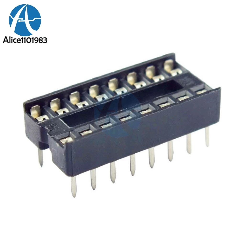 10 шт. 16 Pin P DIP IC розетки адаптер паяльный тип розетка 100% оригинал DIY Высокое