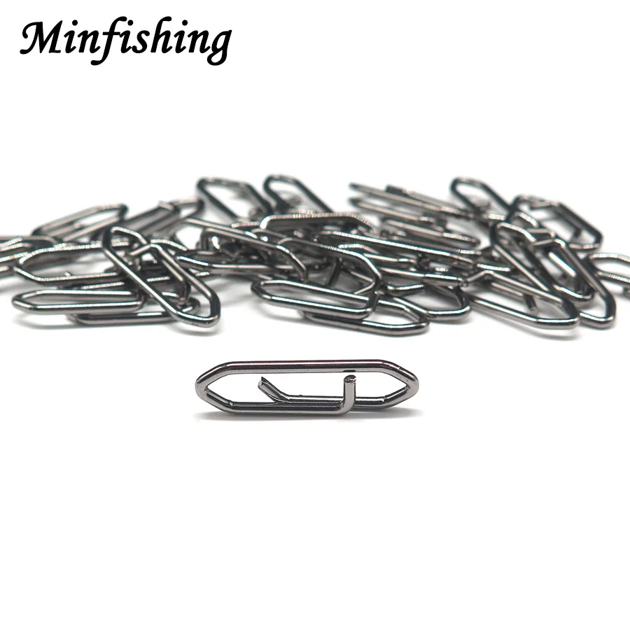 Minfishing 25 шт. рыболовный Соединитель с крючками и защелками рыболовные вертлюжные