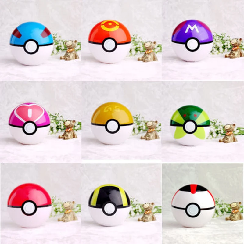 Креативный Покемон с 9x Пикачу Poke ball Косплей Pop-up Poke Ball Детская игрушка подарок Горячая 13 стиль