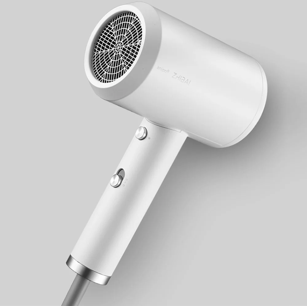 Xiao mi jia zhibai умный фен для волос mi Портативный анион HL3 1800 Вт 2 скорости температуры mi фен для путешествий комплекты для дома
