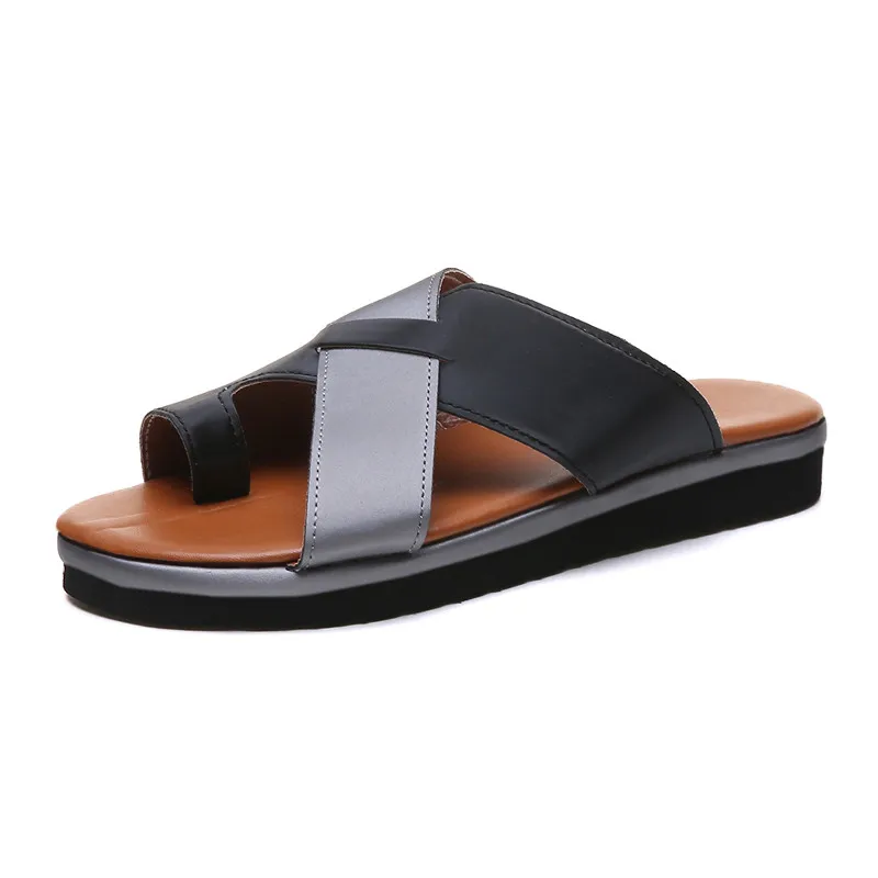 Женские сандалии на плоской платформе Smirnova Разноцветные Повседневные Удобные