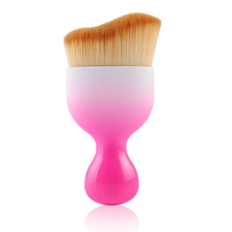 S образная Кисть для макияжа волнистая дуговая изогнутая форма волос основа