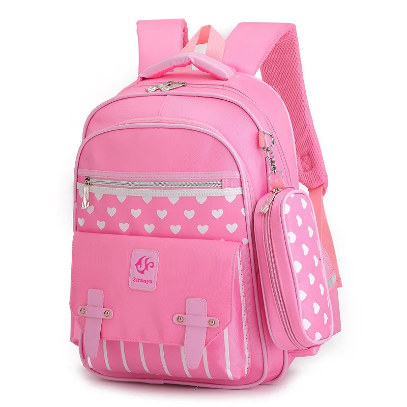 Ортопедические детские школьные сумки для подростков, школьный рюкзак высокого качества для мальчиков и девочек, водонепроницаемая сумка-...