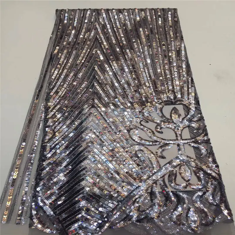 2019 Последняя французская нигерийская кружевная ткань высокого качества Тюль