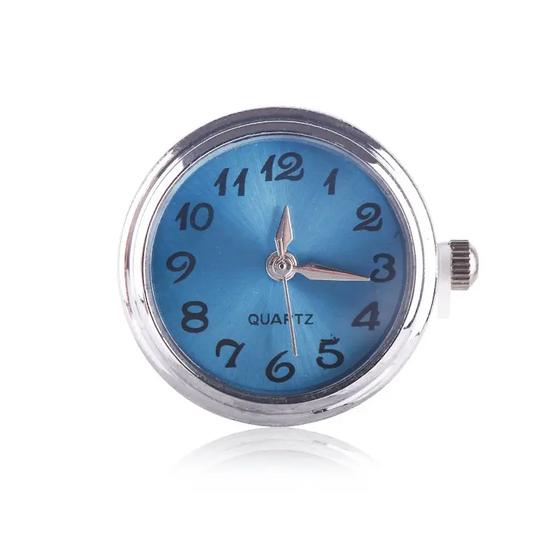Новые ювелирные изделия с застежкой 18 мм круглые кварцевые часы подвеской для