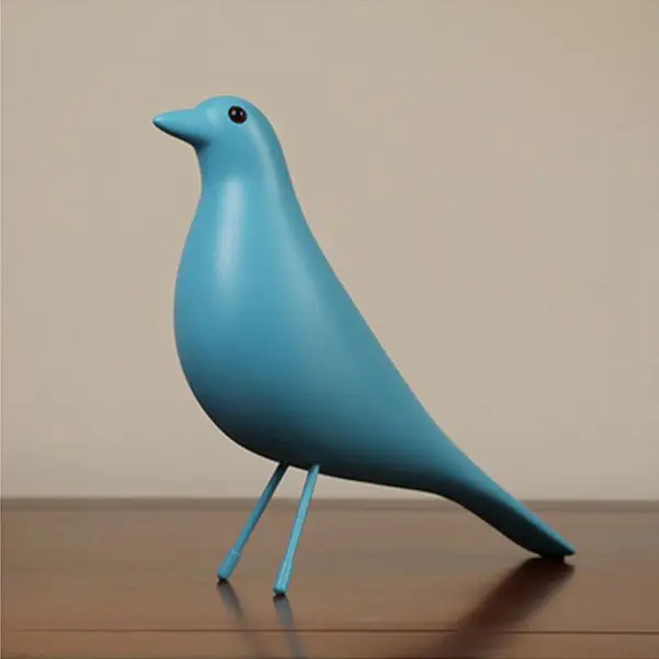 Статуэтка для птиц из смолы Офисная скульптура украшение дома аксессуары