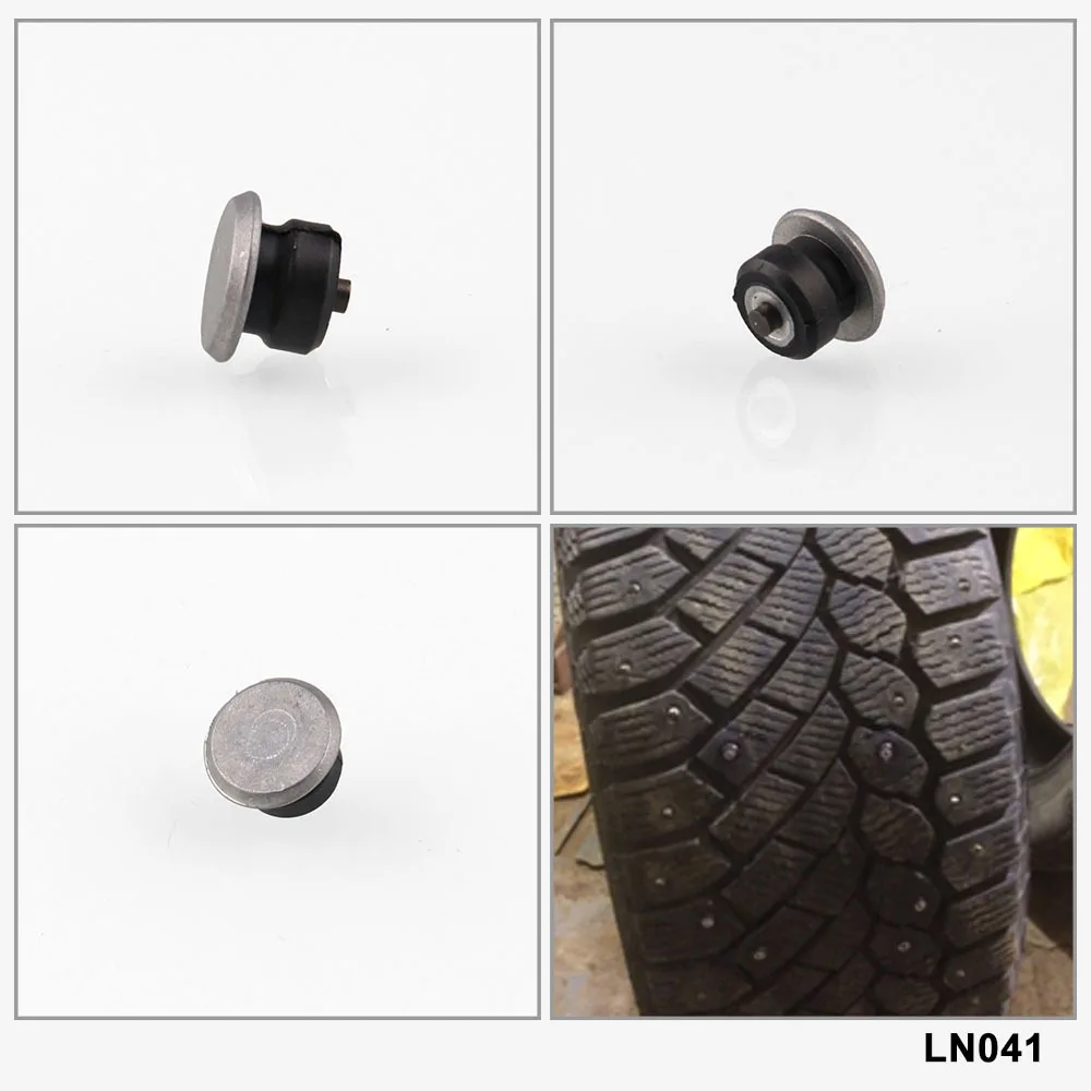 100 шт. зимние шипы для шин алюминиевые автомобильных винтовые колесные шины цепи