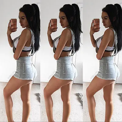 Новинка Женский клубный костюм шорты комбинезон бодикон для вечеринок брюки