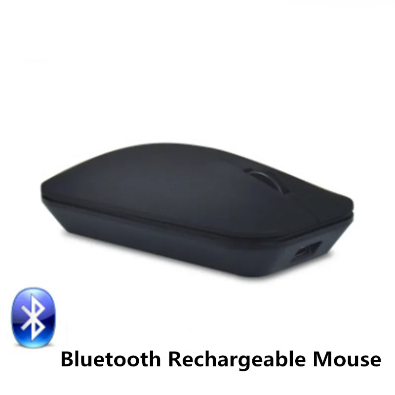 Bluetooth 3 0 перезаряжаемая беспроводная мышь 1200DPI тонкая Ультратонкая для ноутбука