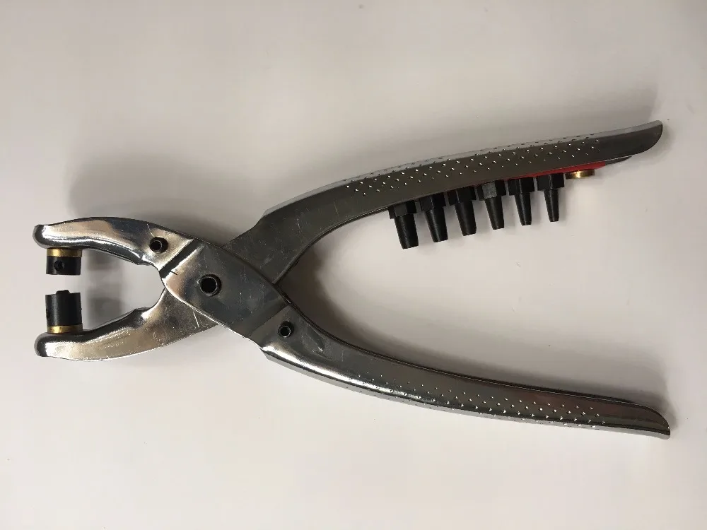 Бесплатная доставка заклепки проушины дырокол плоскогубцы инструмент с 100 шт.