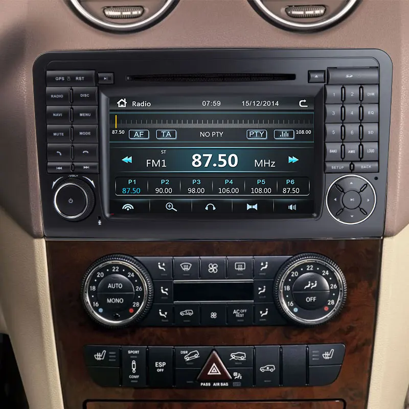 Xonrich 2 din Автомобильный мультимедийный плеер для Mercedes Benz ML W164 ML300 GL X164 GL320 350 420 450 500 R W251 GL320 GL500