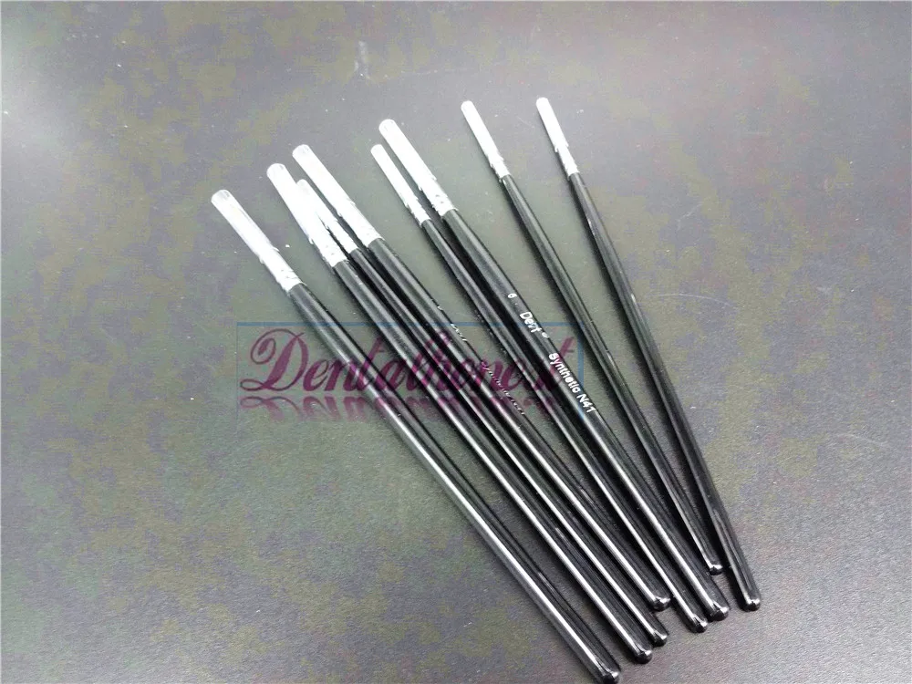 8pcs/2sets 6# 0# F0# Dental Porcelain Brush Pen Lab Equipment | Красота и здоровье