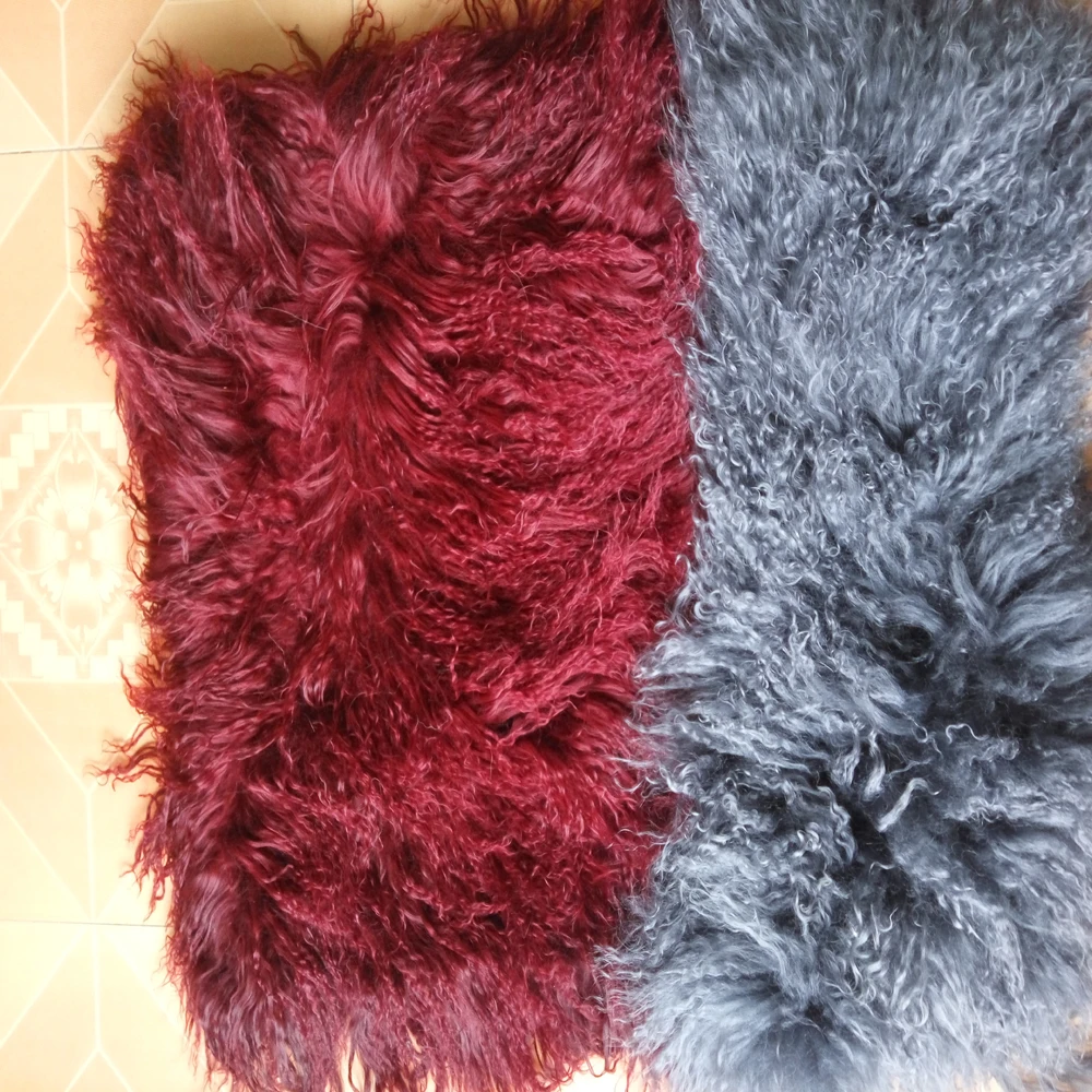 2016 Бесплатная доставка настоящий диван серый и красный монгольский пледы