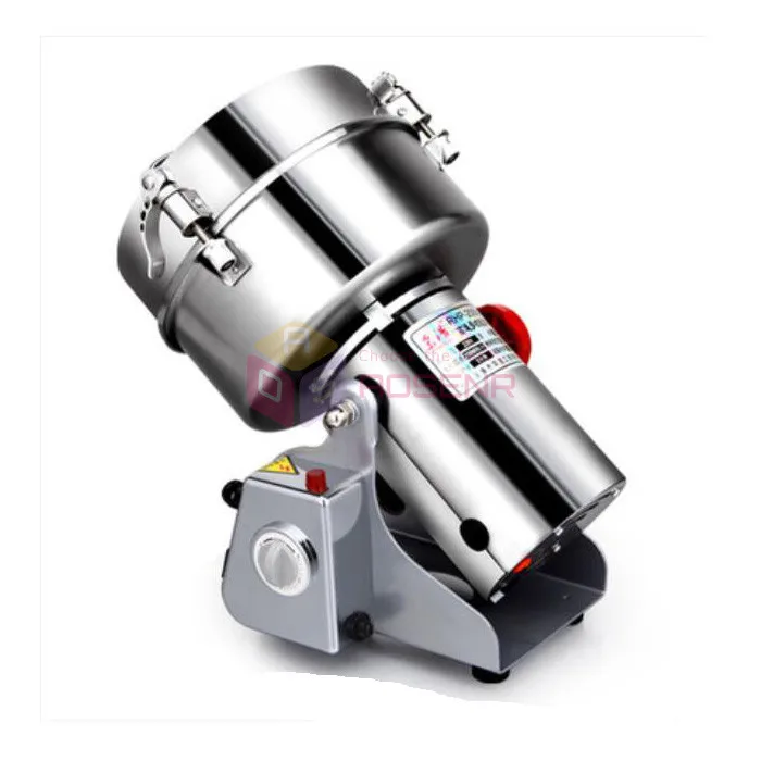 2000 г крупная дробилка Бытовая мельница коммерческий порошок шлифовальный станок