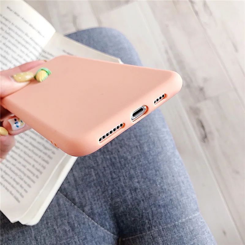 3D силиконовый чехол для iPhone 7 6 X XR XS Max Cherry мягкий телефона ярких цветов Coque 6s 8 Plus