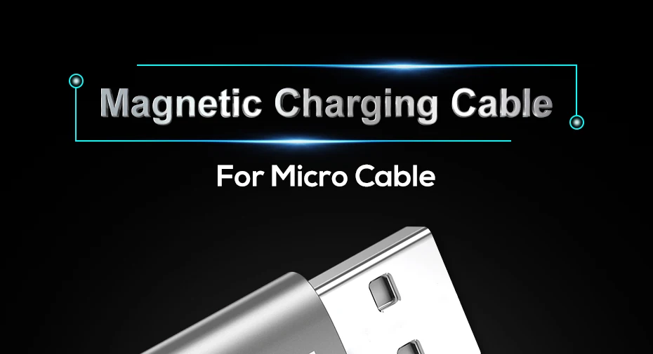 TOPK [5-Pack] RLine-R светодиодный магнитный кабель Micro USB для samsung