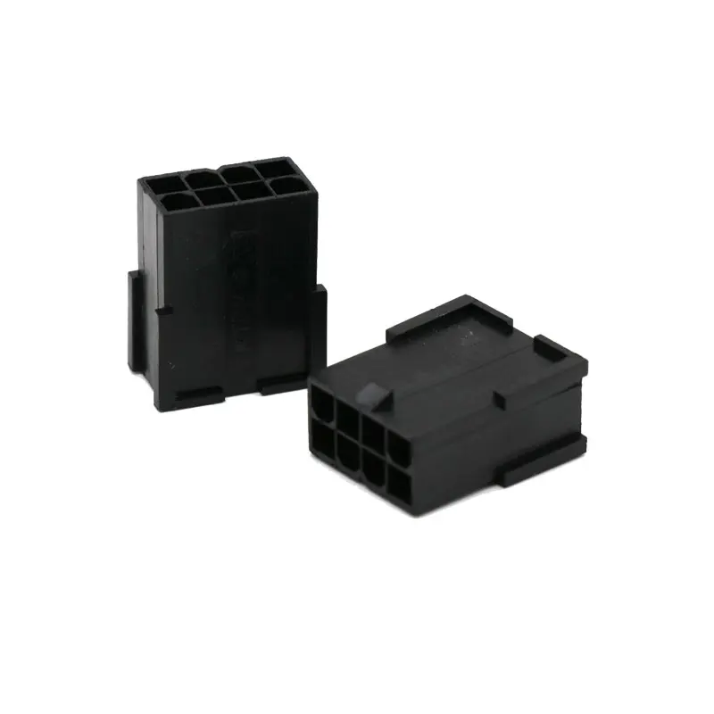 Angitu-conector hembra 4,2mm 5557 8Pin ATX/EPS/CPU, negro, White-50pcs