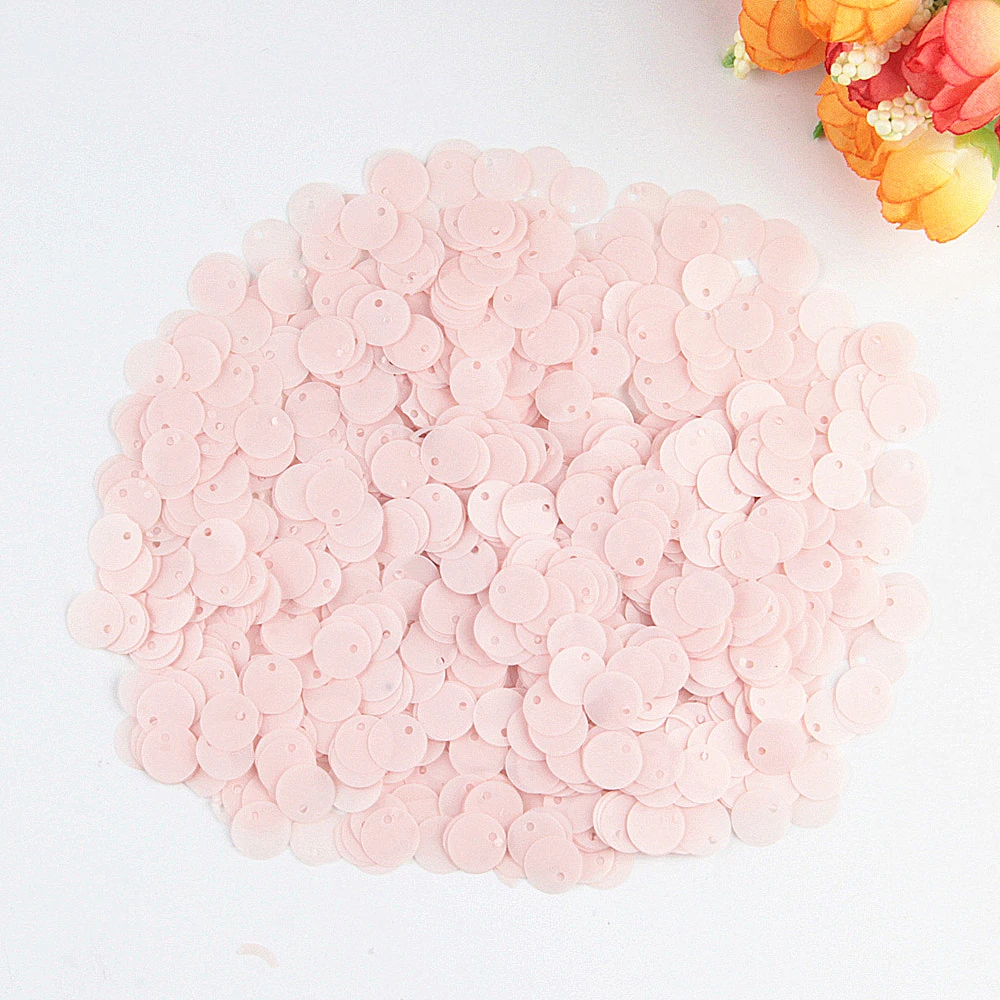 10mm candy lt pink Розовые блестки 3 мм-30 мм плоские круглые ПВХ свободные пайетки для рукоделия блестки Швейные украшения DIY аксессуары Lentejuelas Para Coser - Цвет: 10mm candy lt pink