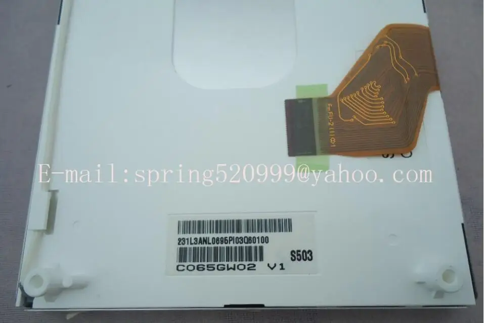 Новый оригинальный 6 5 &quotЖК-экран C065GW02 V1 V.1 C065GW02V1 для автомобиля GPS навигации LCD