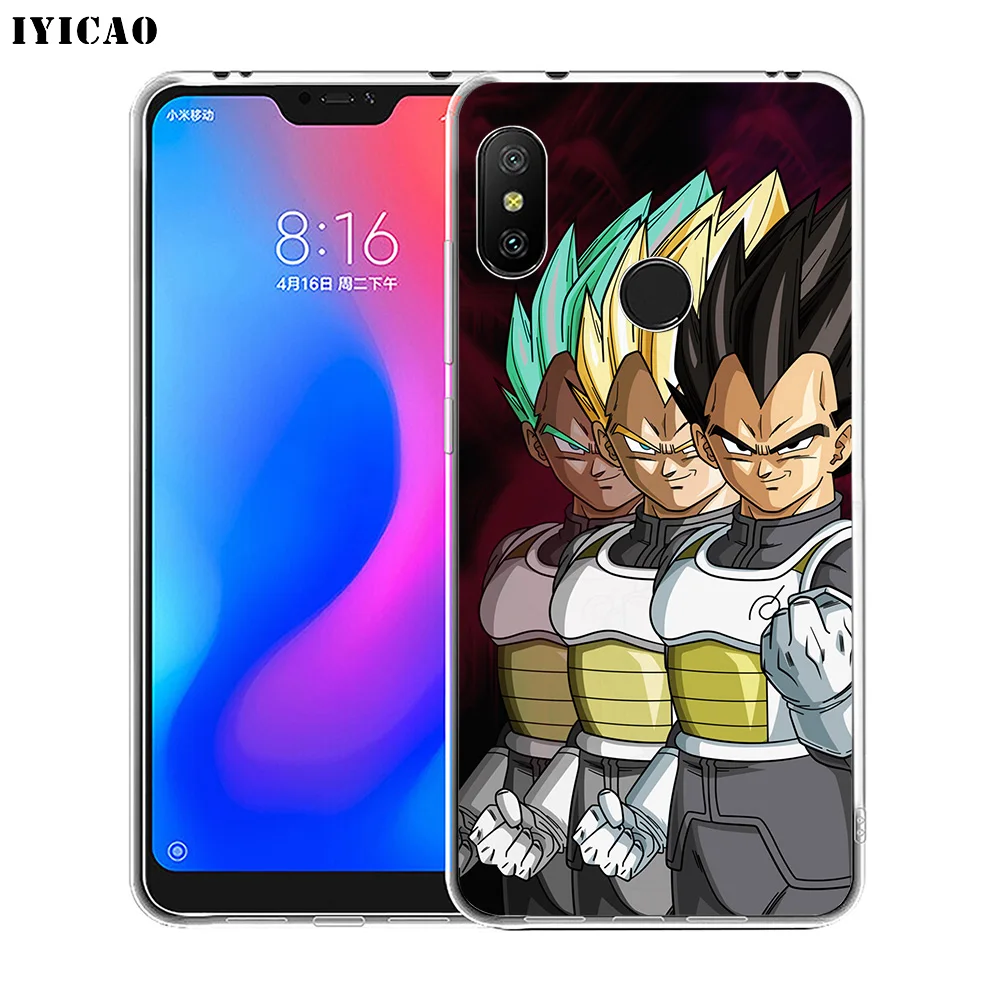 IYICAO Vegeta Dragon Ball Мягкий силиконовый чехол для телефона Xiaomi Redmi 4A 5A 6A Note 7 6 5 Pro Plus 4X Prime