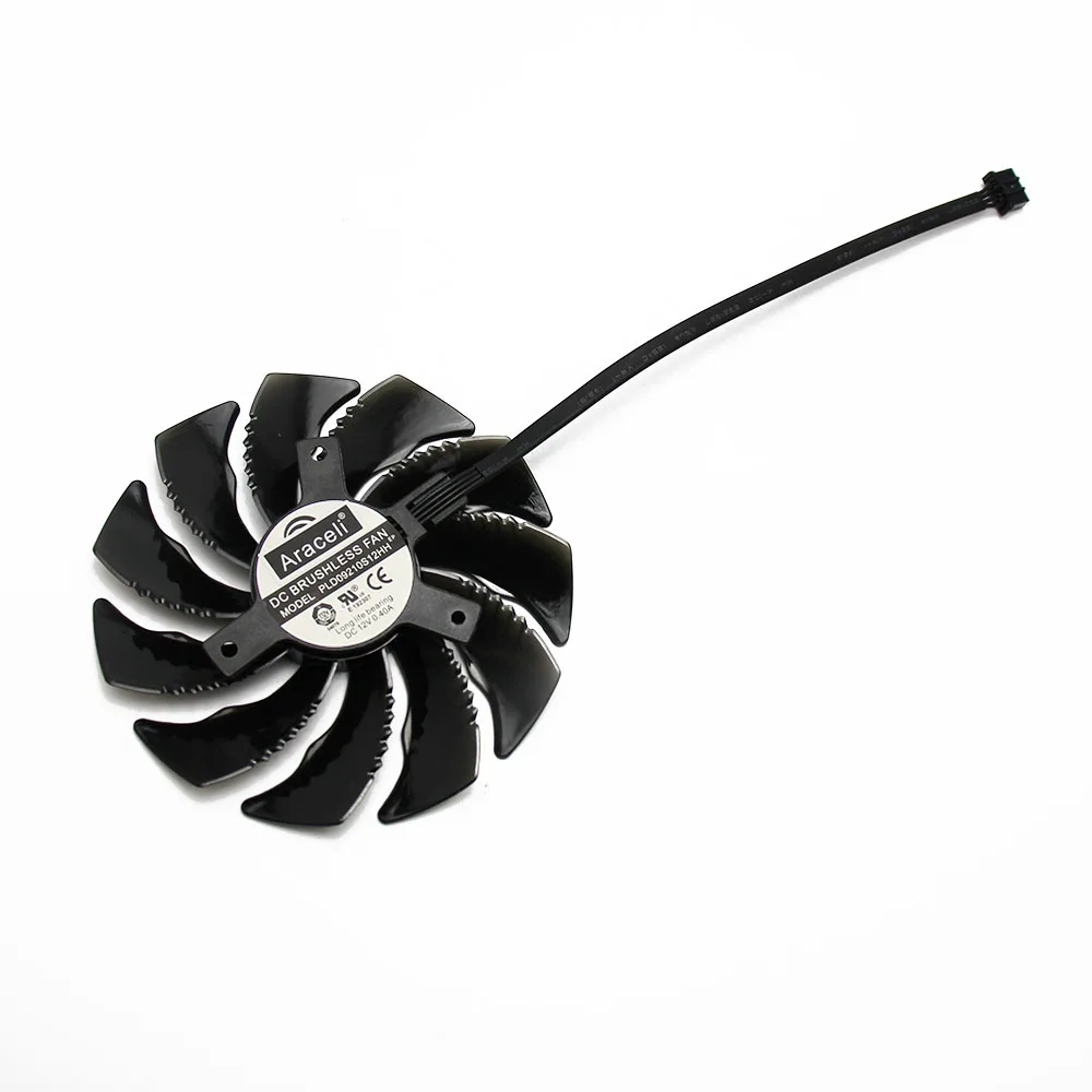 Оригинальный Для Gigabyte GeForce GTX 1070 1060 Mini ITX вентилятор для видеокарты PLD09210S12HH DC 12 В