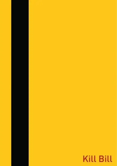 Kill Bill минимализм ткань для невесты агитация Рето Винтаж крафт-плакат