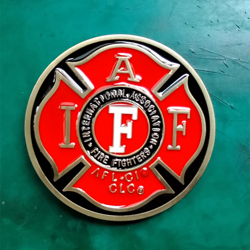 1 шт. Международная ассоциация пожарных в ковбойском стиле с ремешком и пряжкой
