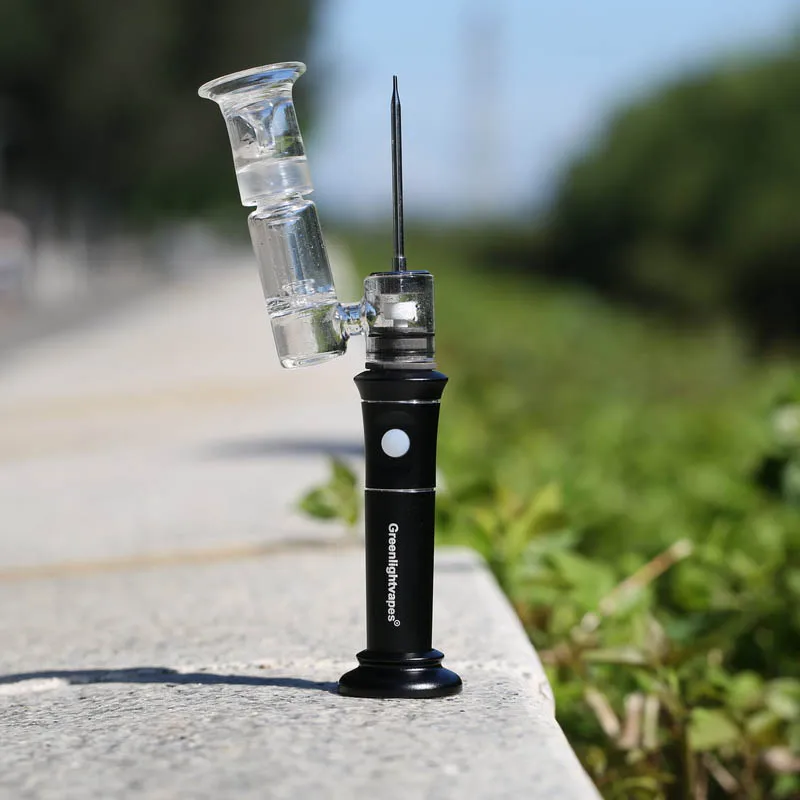 Greenlightvapes G9 enail инновационные пользовательские стекло dab установка воды трещина трубы электрическая курительная трубка henail стекло трубка курительная 0C