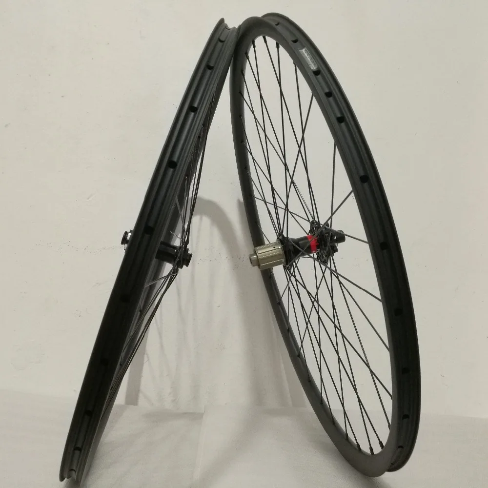 27 мм ширина 25 mtb 29er колеса супер легкие Углеродные Novatec Powerway DT ступицы MTB wheelset |