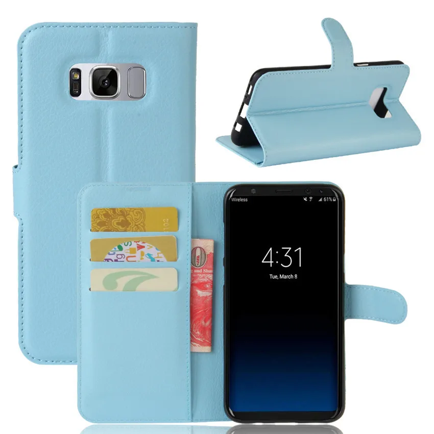 Чехол книжка для Samsung Galaxy S8 S9 Plus кожаный чехол SAMSUNG S 8 9 S8plus S9plus чехлы|Чехлы-книжки| |