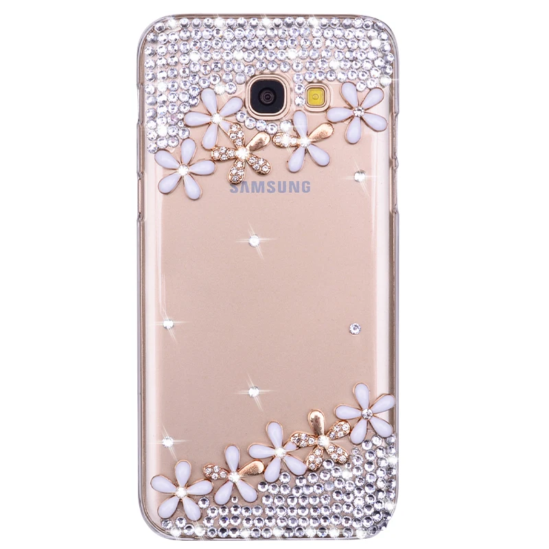 Силиконовый чехол со стразами и павлином для телефона Samsung Galaxy S20 FE A71 A5 A7 2016 2017 A6 A8