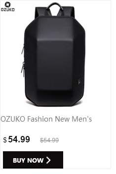 OZUKO USB рюкзак для мужчин Дорожная сумка мужской чемодан бизнес рюкзак большой емкости водонепроницаемый рюкзак для ноутбука с сумкой для обуви