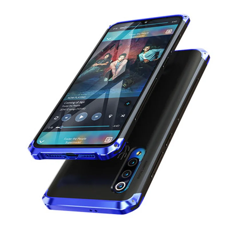 Чехлы для Xiaomi Mi 9 SE чехол Capa твердая задняя часть PC металлический бампер деловой