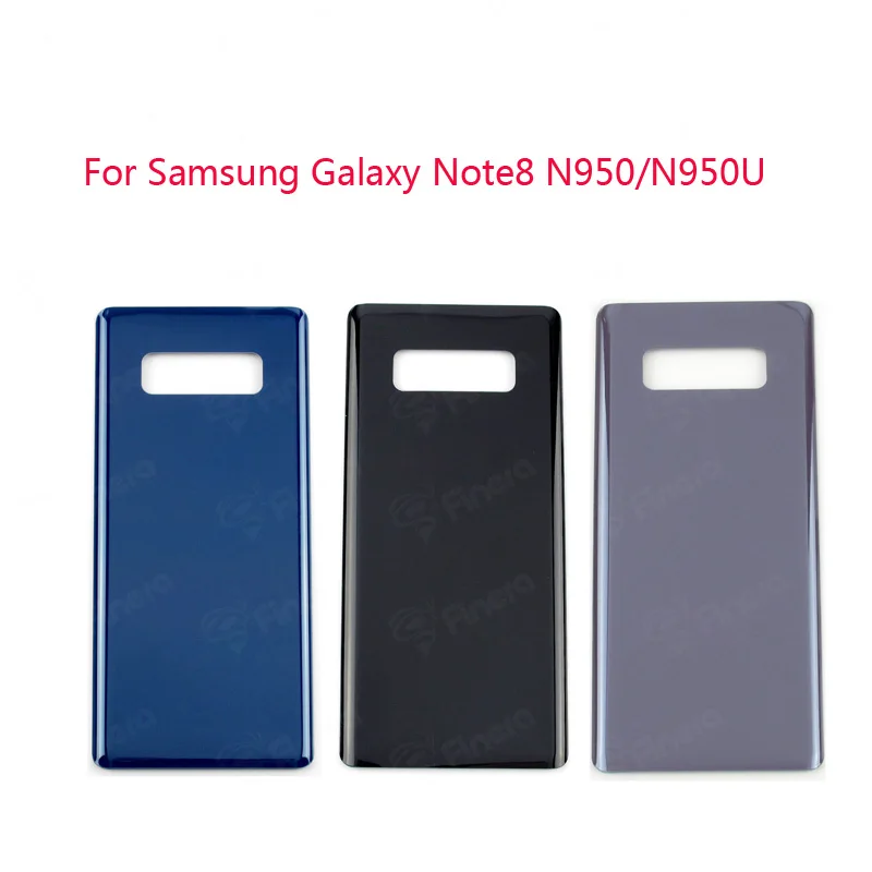 Для Samsung Galaxy Note 8 N950 N950U задняя крышка для аккумулятора стекла Корпус чехол Крышка