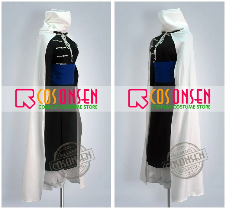 Косплэй горячих источников гинтама Серебряная душа Камуи костюм с манжетой