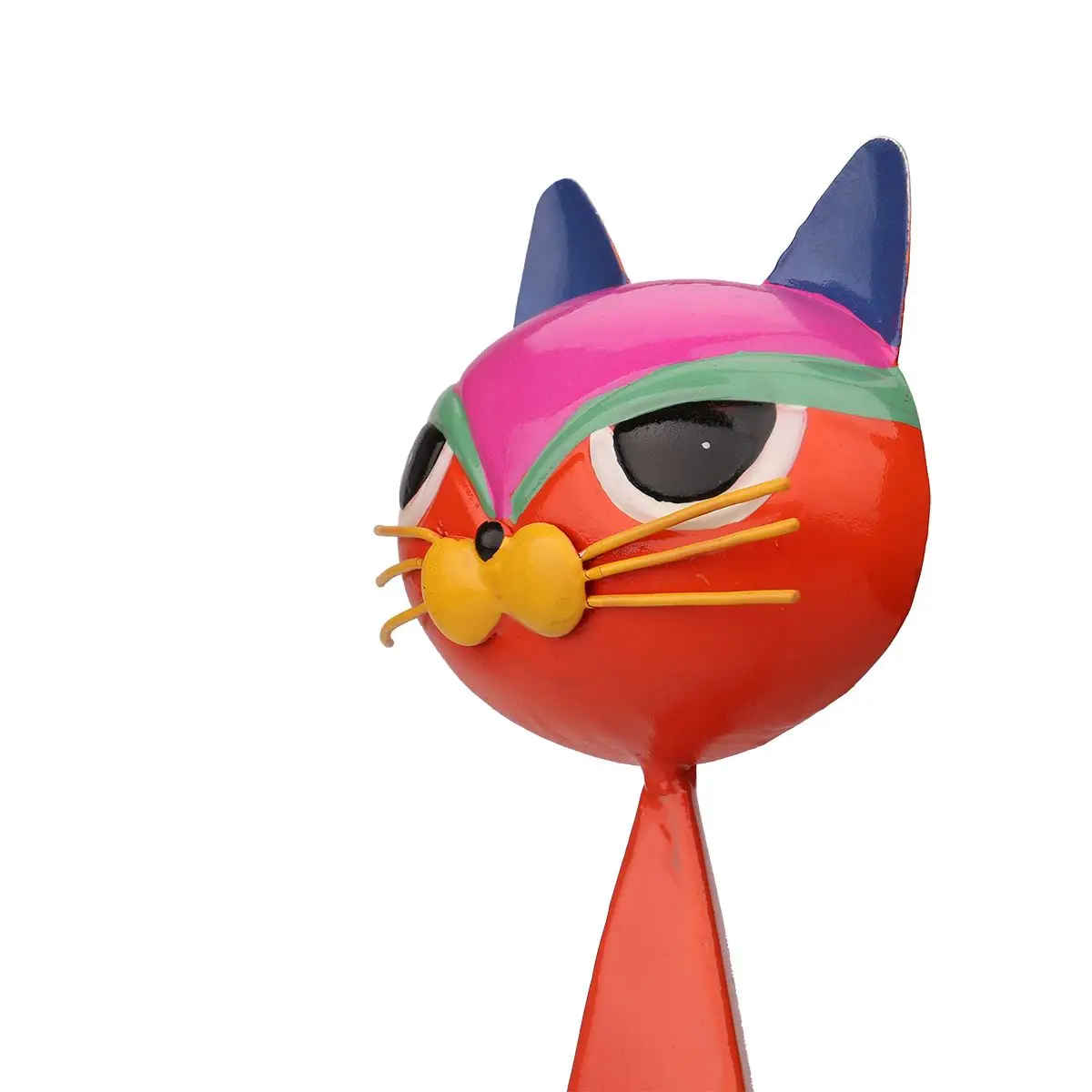 Tooarts Красный Кот приносящий удачу статуэтка в форме металла миниатюрная